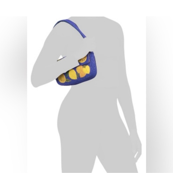 Viral Beaded Lemon Bag Earrings Set Summer Statement NWT - Picture 7 of 12